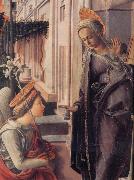 Fra Filippo Lippi Details of The Annunciation oil painting